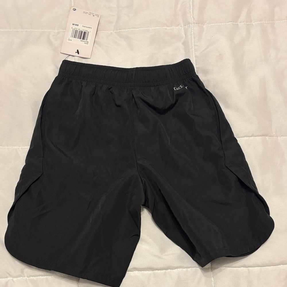 Nike DRI-FIT Black Shorts (BOYS)